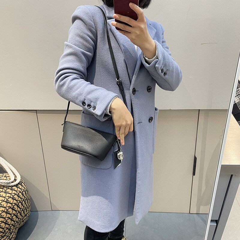 荔枝时尚软皮小包包女2025新款洋气亮色百搭潮流元宝斜挎包小包