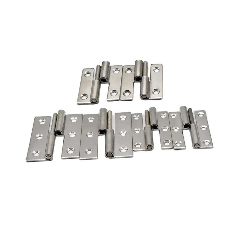 HFT51-40/64/75 HFT52/HFT56/HFT57不锈钢拔插蝶形铰链替代怡合达