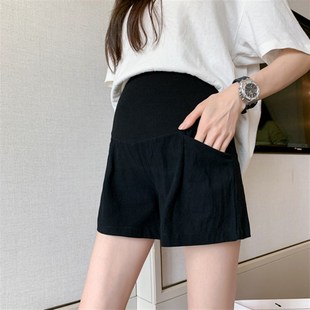 孕妇短裤夏季可外穿怀孕初期三分裤网红阔腿裤夏装打底裤休闲裤女