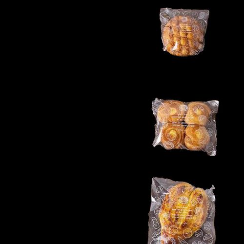 面包包装袋贝果吐司甜甜圈自粘封盒子分单独一P次性透明烘焙打包
