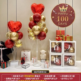 饰品场景布置创意气球 生日快乐成人浪漫惊喜男r生女生派对趴体装