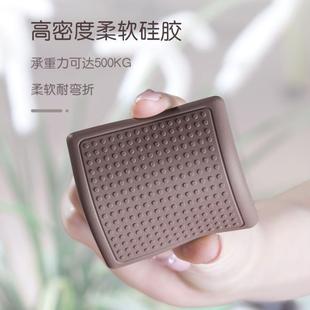 硅胶桌脚胶垫家具防移床腿沙发防滑E垫脚固定器床脚桌子静音脚垫