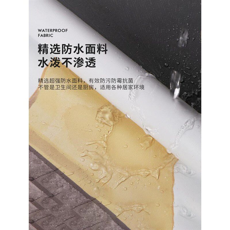 卷帘窗帘免打孔安装遮光小清新款卷拉式卫生间遮挡帘升降窗户神1