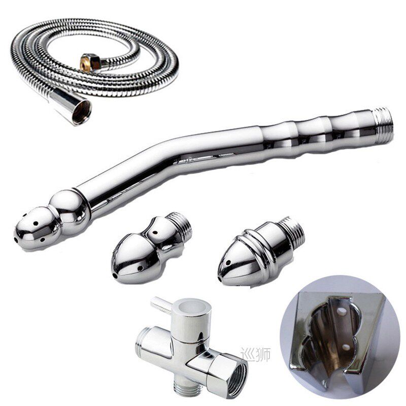 Anal Shower Tube Lavativas Anales Enema Bide Higienico Anus