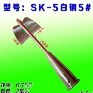 农民厚用工具大小号开t荒挖土地种外全白钢加家户菜免磨花。