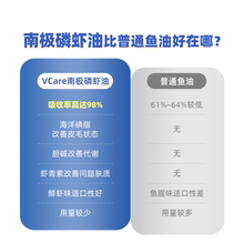 VCare宠物用品非鱼油狗狗猫咪防掉毛吃什麽南极磷虾油猫粮伴侣