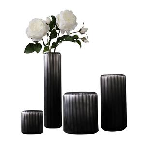 European sgyle tlass vase trAansparenf trosted vase living