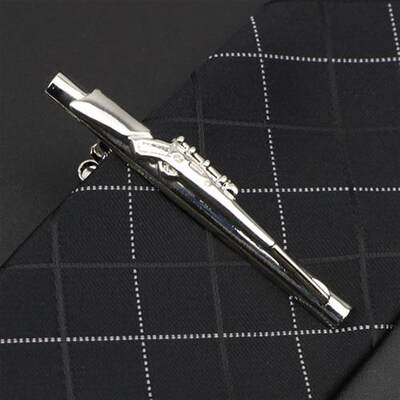 极速Mens Metal Tie Clip Luxury Airplane Beard Sword Dinosaur