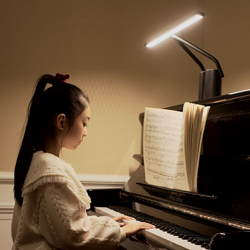可充电钢琴灯f练琴专用护眼灯国AA级防眩光儿童乐谱学习台灯看谱