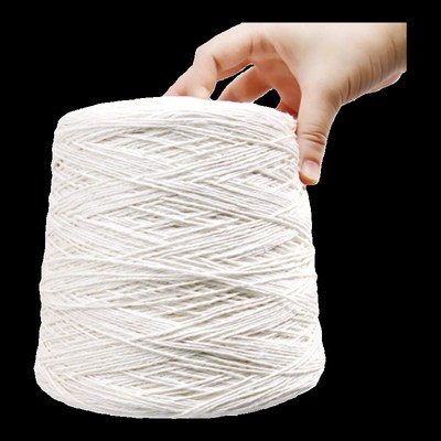 纯亚麻绳子 3股白色 亚麻线 扭绳 麻绳 麻线 吊牌线 手工绳编织线