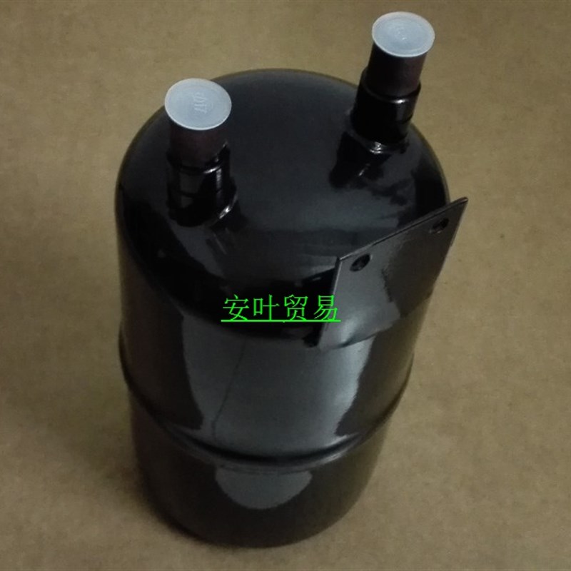 空调热泵挂c壁式冷媒储液瓶静音冷库机储液器/空气能1/2/3L雪种罐