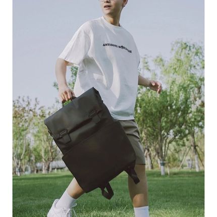 商务双肩包电脑背包男士出差通勤笔记本男款皮质2024新款书包男女