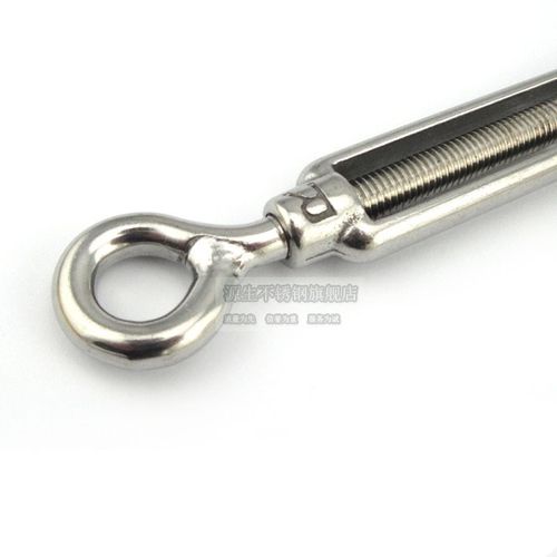 。开/ /拉紧器4不锈钢M6花篮体钢丝绳30螺丝花篮