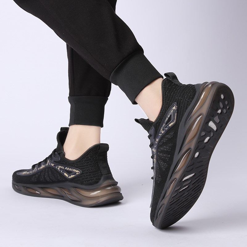 捷影跑鞋男鞋跑步鞋2023秋季新款网面透气跑鞋软底减震运动鞋男