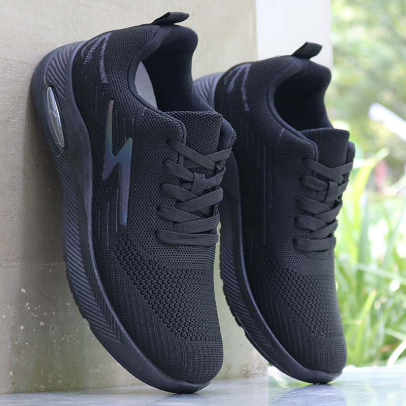 夏季新款男鞋网面透气运动休闲鞋防滑耐磨防臭跑步鞋男黑色工作鞋,流行男鞋,单鞋,淘宝优惠券,粉丝福利购,淘宝优惠卷