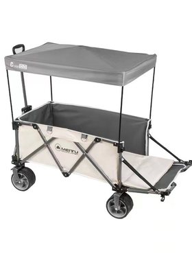 美途户外露营车小推车折叠聚拢营地车拖斗手拉车拖车翻斗车野餐车