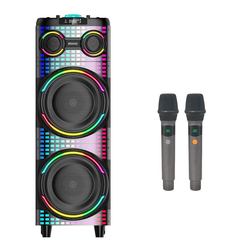 IBR舞台演出直播低音炮x音箱大功率无线麦克风k歌蓝牙音响