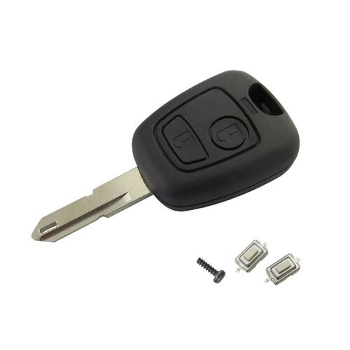 for Peugeot 106 206 306 406 Key Shell 2 Button NE73 Blade Re
