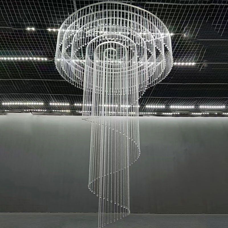 婚庆道具水晶珠帘吊顶螺旋圆环婚礼堂舞台空中布置装饰挂水晶成品,节庆用品/礼品,路引,淘宝优惠券,粉丝福利购,淘宝优惠卷