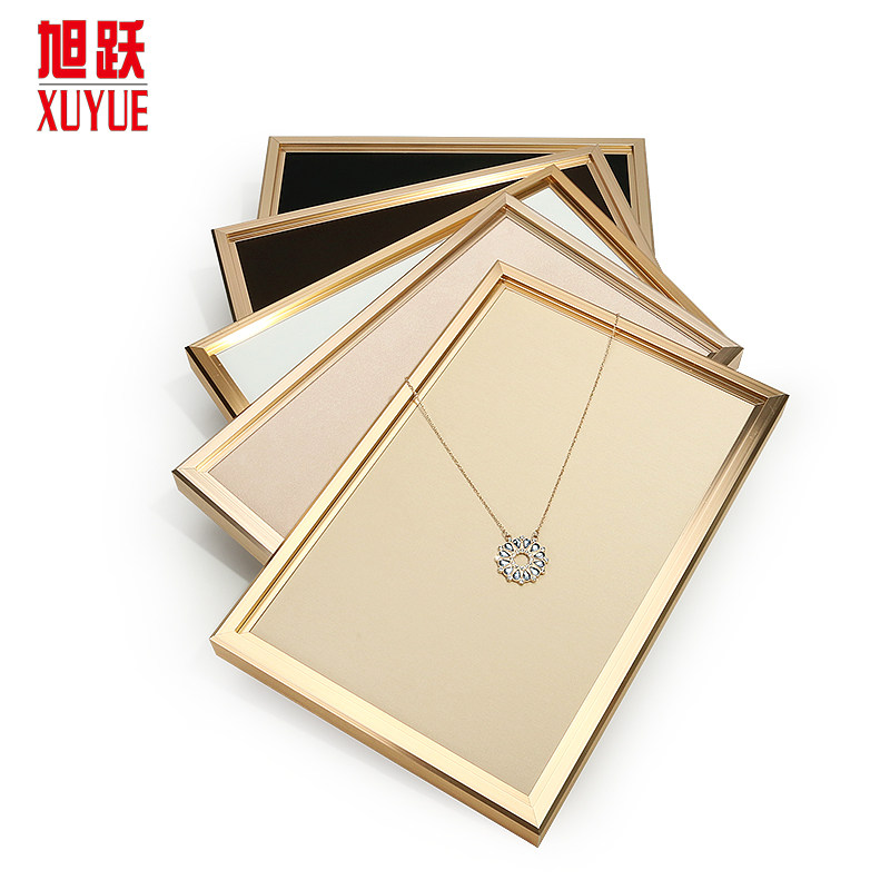 首饰托盘看货盘展示盘戒指手表眼镜收纳饰品陈列拍照珠宝展示道具