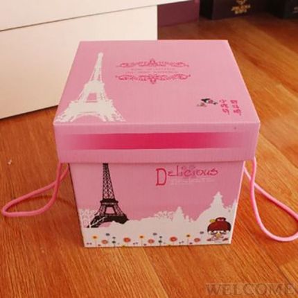 推荐Exquisite Korean version simple birthday gift box gift b