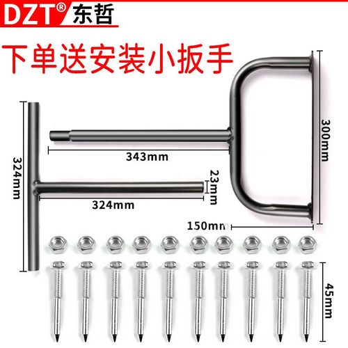 草坪打孔器省力轻便式园林松土器草坪翻土器松草耙园艺工具