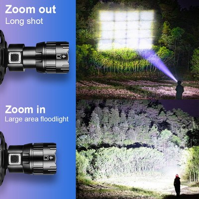 Newest XHP199 Powerful LED Headlamp Head Flashlight Torch Re