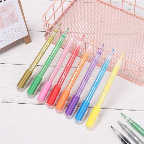 New Permanent Painting Acrylic Paint Marker Pen For Ceramic