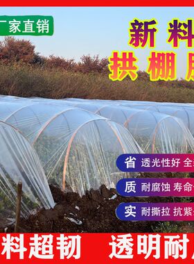 小拱棚专用膜农用加厚塑料薄膜大棚膜塑料布透明保温膜小棚塑料膜