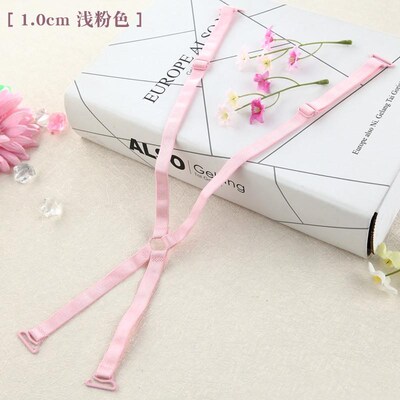 夏季美背交叉肩带文胸带子双肩胸罩带内衣防溜细防滑带一新款