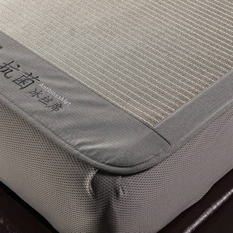 新款防螨冰丝凉席三件套带孔透气草席子夏季空调竹席水洗婴儿可用,床上用品,竹席,淘宝优惠券,粉丝福利购,淘宝优惠卷