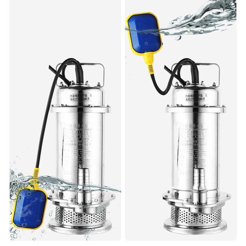 304全不锈钢潜水泵耐腐蚀化A工泵高扬程抽水机污水泵220V,农机/农具/农膜,播种栽苗器/地膜机,淘宝优惠券,粉丝福利购,淘宝优惠卷