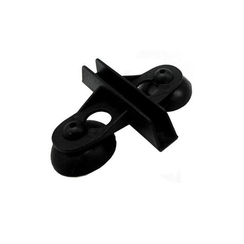热销4pcs Aquarium Isolation Clamp Black Partition Glass Sepa