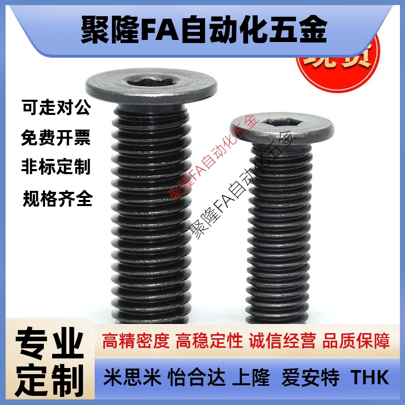 CBSS6-6/8/10/12/14/16/18/20/25/30簿头内六角螺丝极低头螺栓CBS