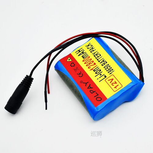 high capacity 3s1p 12v12.8Ah battery pack 12V 12800mAh 1