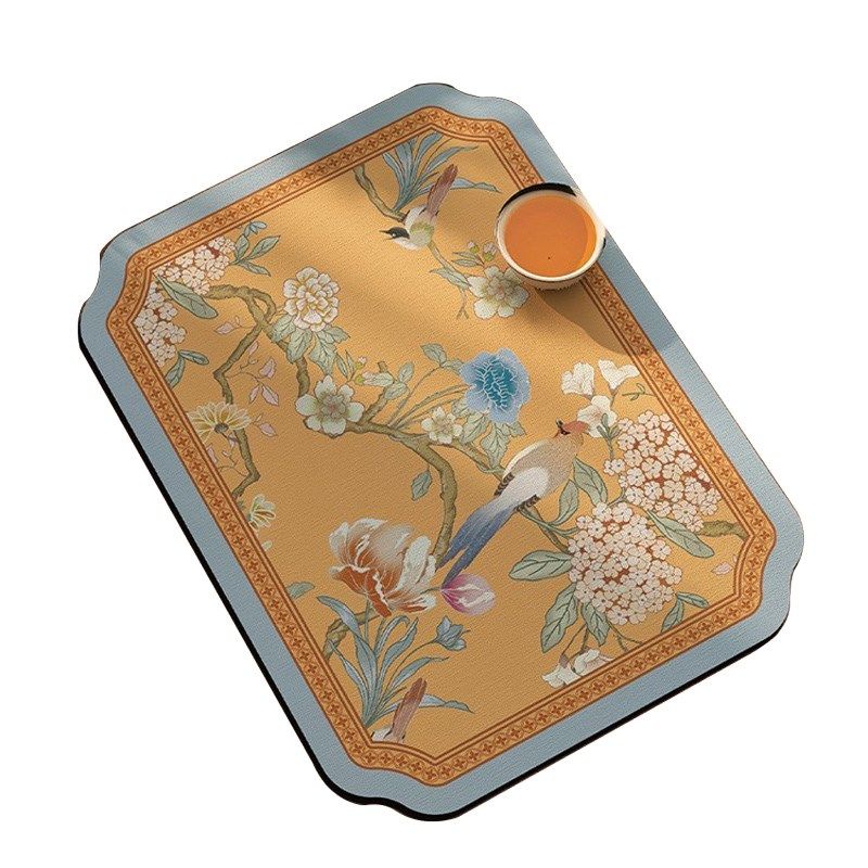 茶席垫桌旗吸水茶桌垫布茶艺专用茶杯垫厨房台面沥水垫茶台茶水垫,居家布艺,桌旗,淘宝优惠券,粉丝福利购,淘宝优惠卷