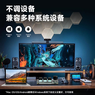 cv程 新品 自定义3键蓝牙无线有线复制黏贴小键盘剪切全选回车ctrl