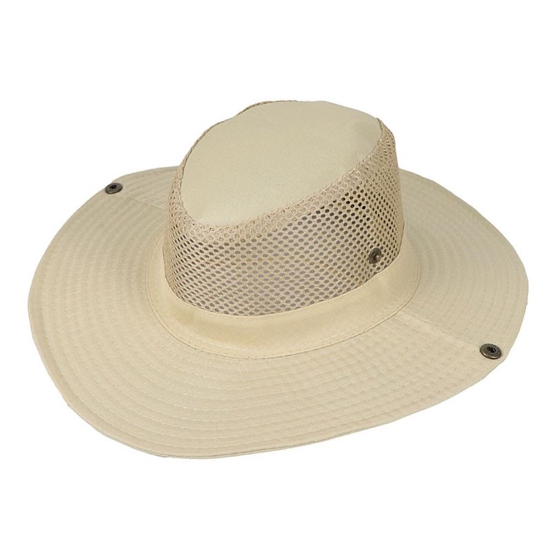 Hat Bucket-Cap Uv-Protection Wide-Brim Fishing Safari Outdoo