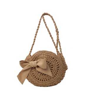 草编包包女2024新款外出斜挎包海边渡假沙滩包编织手机包单肩包夏