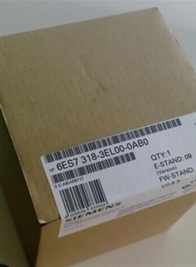CPUB319-3 PN/DP 6ES7 318-3EL00/3EL01/3FL01-0A 0 现货