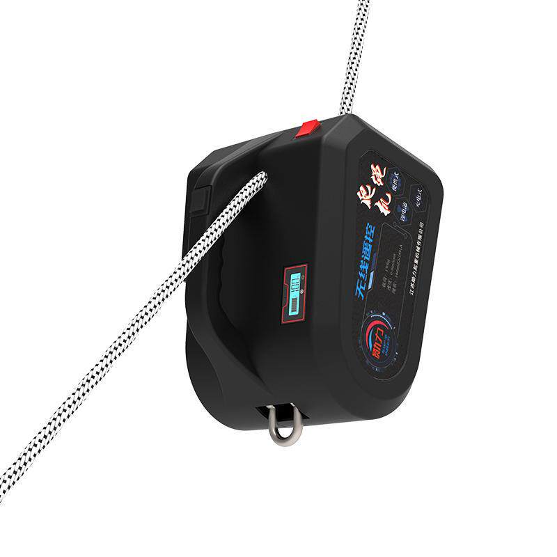 现货速发自动爬绳机电动上升器充电式锂电葫芦可携式无线遥控小型