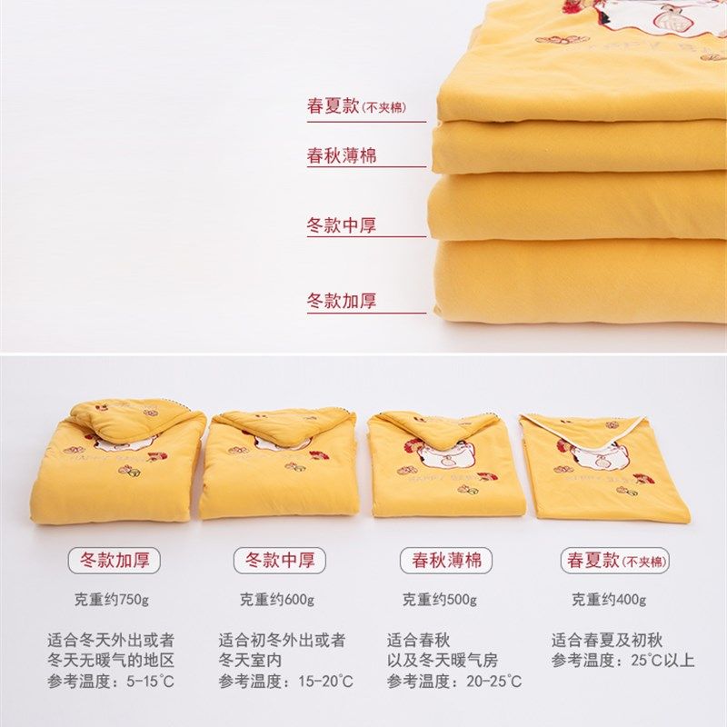 春秋 秋冬加厚全棉婴儿包被 新生儿抱被卡通刺绣外出男宝女宝送礼,婴童用品,婴童抱被/抱毯,淘宝优惠券,粉丝福利购,淘宝优惠卷