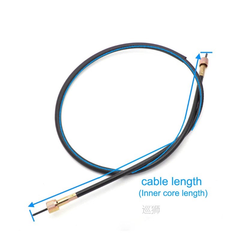 Motorcycle Scooter Speedo Odometer Speedometer Cable Instrum