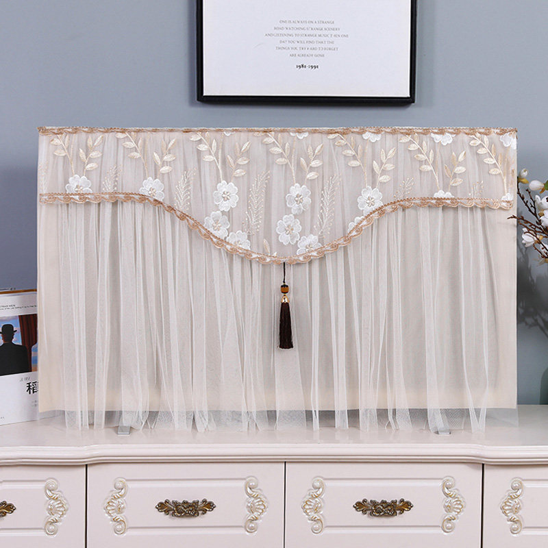 电视罩防尘罩55寸65寸70寸75挂式曲面台式电视机盖布液晶2024新款