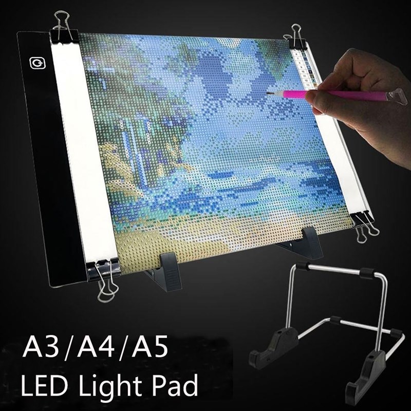 推荐A5/A4/A3 LED Light Pad Board 5d Diamond Painting Tracin