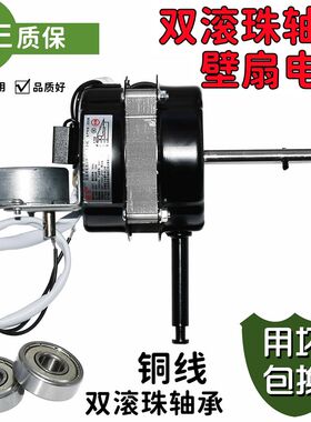 16寸双滚珠轴承台扇壁扇遥控型落地扇铜I线电风扇电机电动摇头电