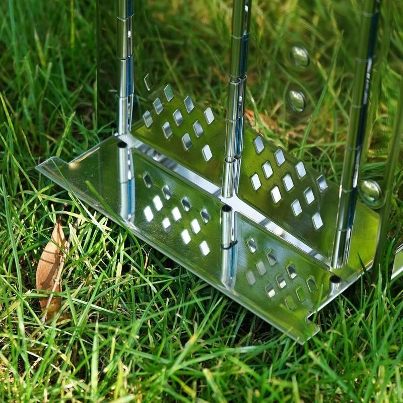 便携式不锈钢折叠烧烤炉户外木炭烤肉炉柴火炉野营烤架取暖炉大号,收纳整理,旅行收纳套装,淘宝优惠券,粉丝福利购,淘宝优惠卷