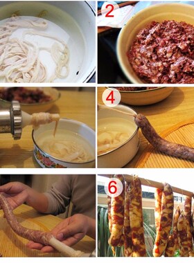 3PCs Dry Sausage Casing Large Casing 5cm*50cm Casing Hot Do