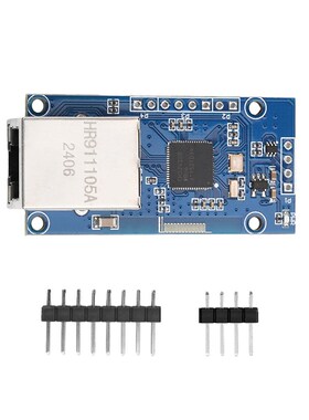 3.3V5V USB转以太网模块TTL网络透传开发板 CH32V208串口RJ45网口