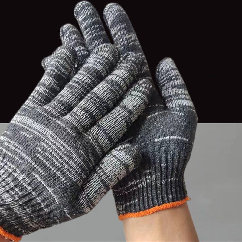 劳保手套男耐磨棉线尼龙手套加厚防护防滑手套工地干活男棉线手套,居家日用,防护手套,淘宝优惠券,粉丝福利购,淘宝优惠卷